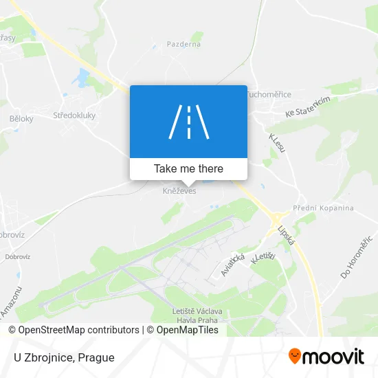 Карта U Zbrojnice