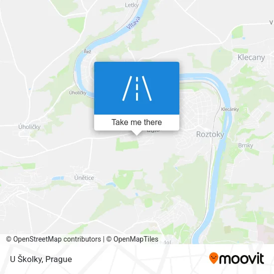 Карта U Školky