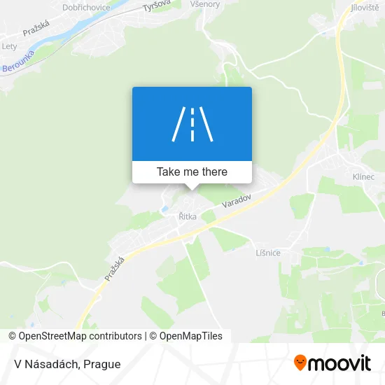 Карта V Násadách