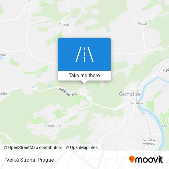 Карта Velká Strana