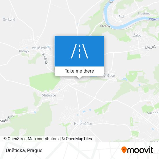 Únětická map