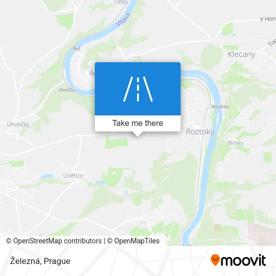 Карта Železná