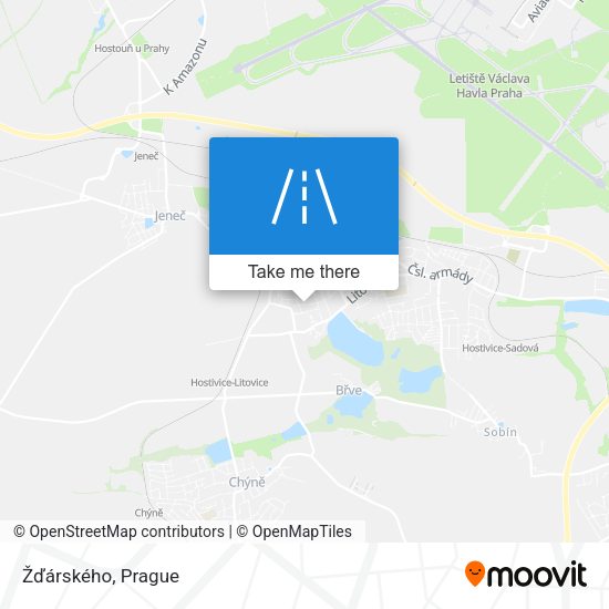 Žďárského map
