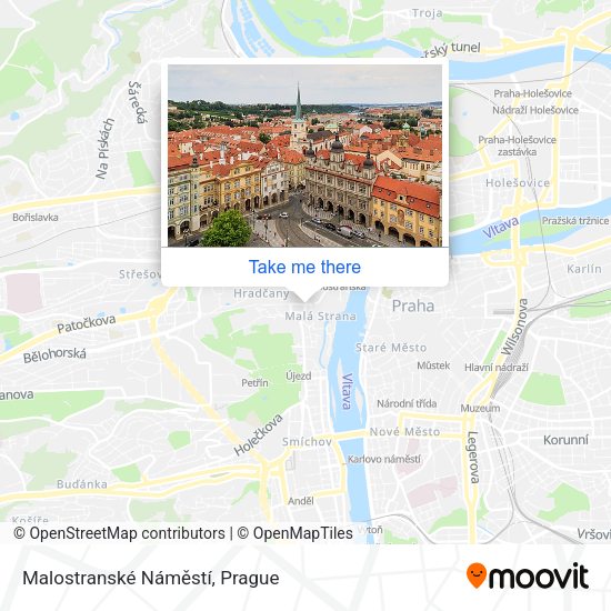 Malostranské Náměstí map