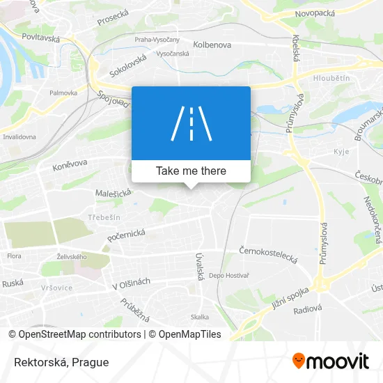 Rektorská map