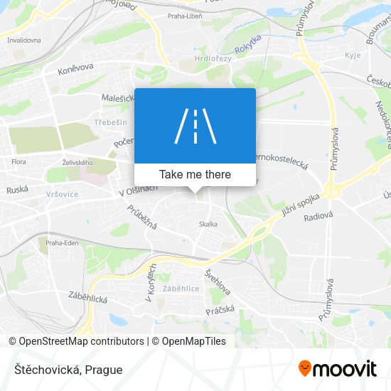 Štěchovická map