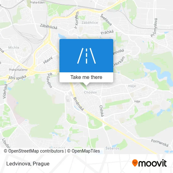 Карта Ledvinova