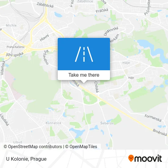 Карта U Kolonie