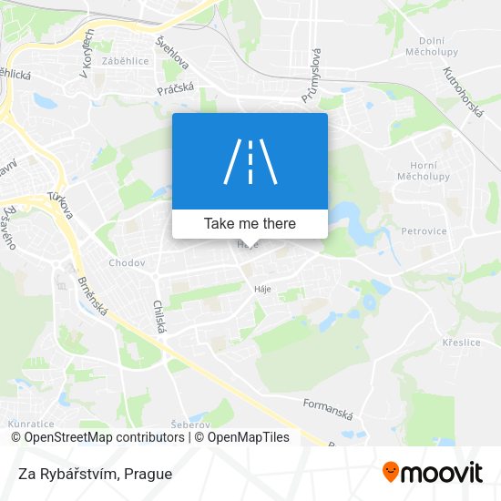 Za Rybářstvím map
