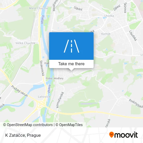 Карта K Zatáčce