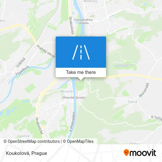 Карта Koukolová