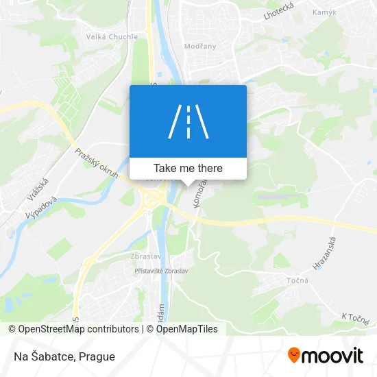 Карта Na Šabatce