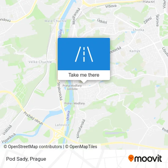 Карта Pod Sady