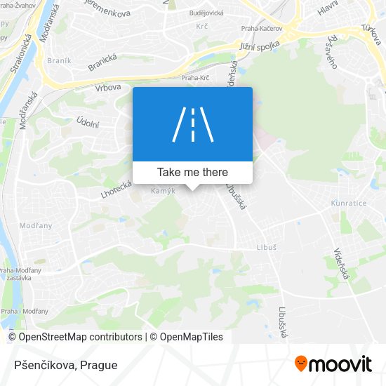 Pšenčíkova map