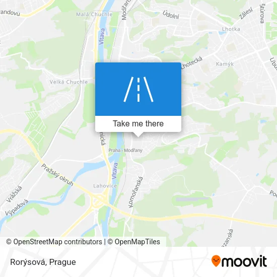 Карта Rorýsová