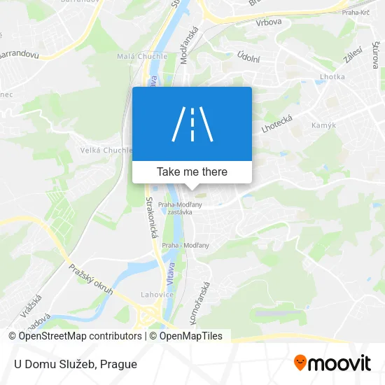 Карта U Domu Služeb
