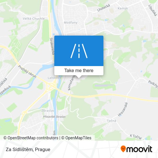Za Sídlištěm map
