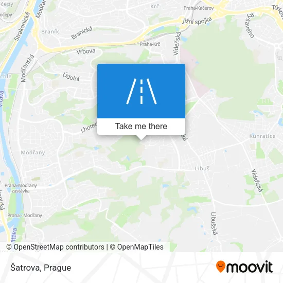 Карта Šatrova
