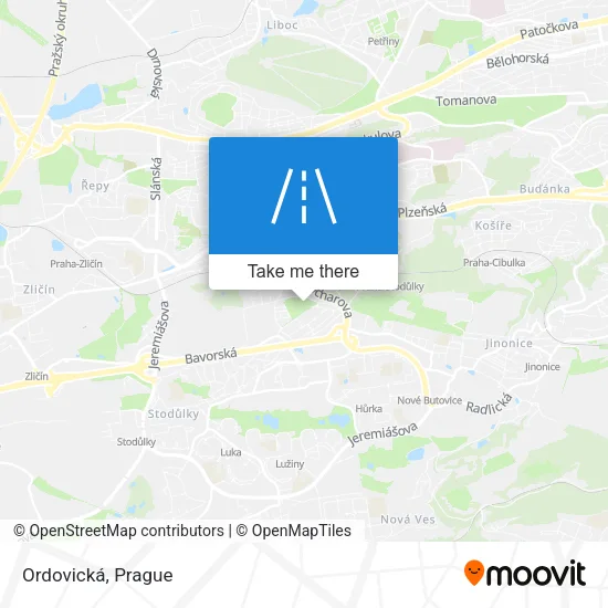 Карта Ordovická