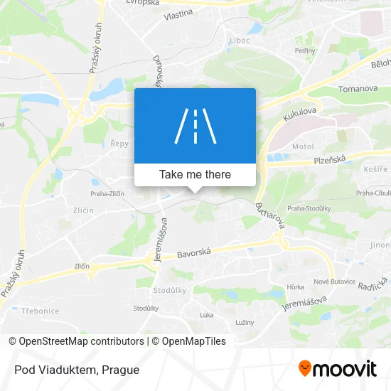 Карта Pod Viaduktem