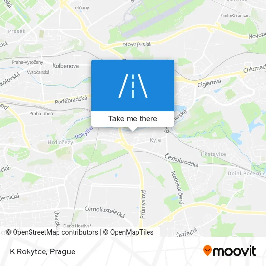 Карта K Rokytce