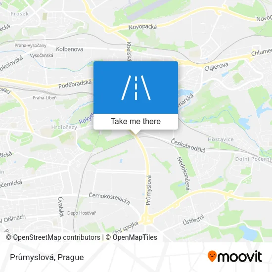 Карта Průmyslová