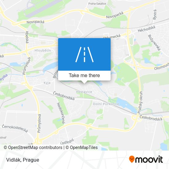 Карта Vidlák