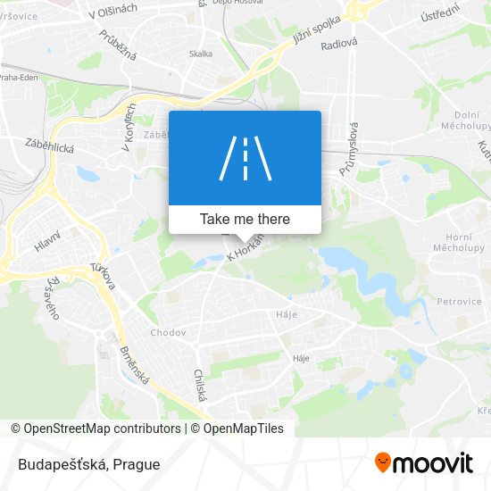 Budapešťská map