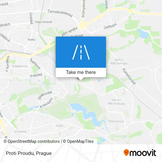 Карта Proti Proudu