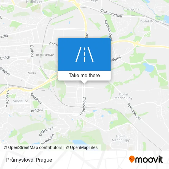 Карта Průmyslová