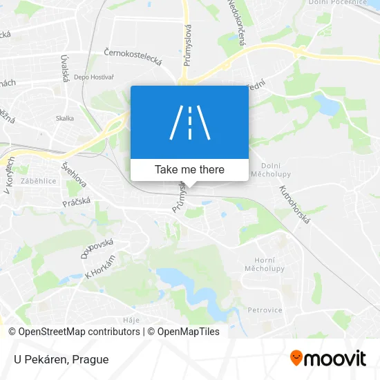 Карта U Pekáren
