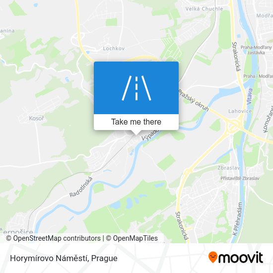Horymírovo Náměstí map