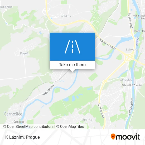 Карта K Lázním