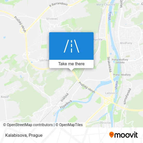 Карта Kalabisova