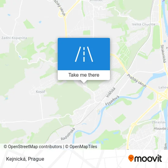 Карта Kejnická