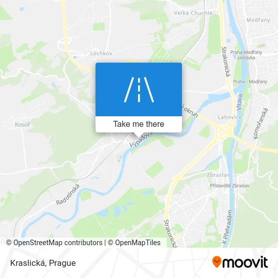 Карта Kraslická