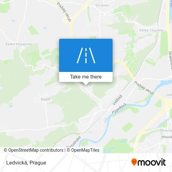Карта Ledvická