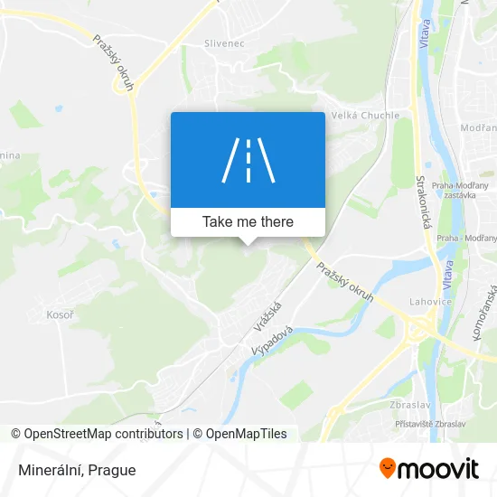 Карта Minerální