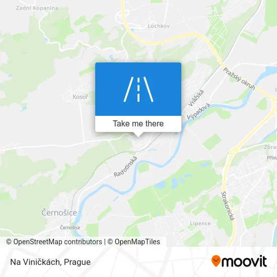 Карта Na Viničkách