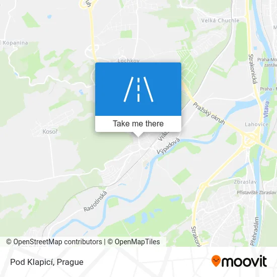 Карта Pod Klapicí