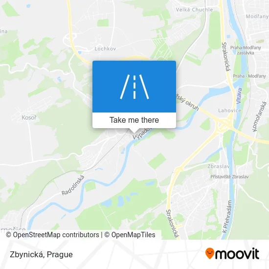 Карта Zbynická