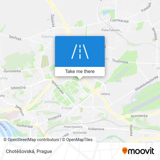 Chotěšovská map