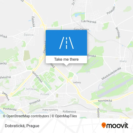 Карта Dobratická