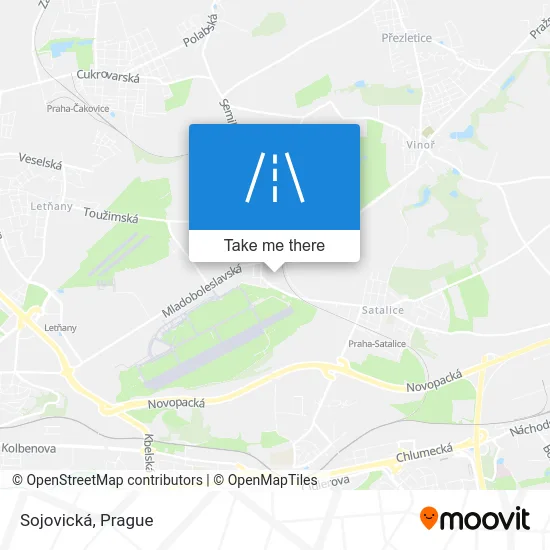 Карта Sojovická