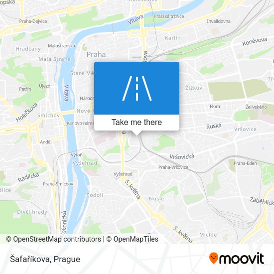 Šafaříkova map