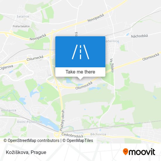 Kožíškova map