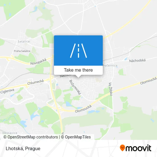 Карта Lhotská