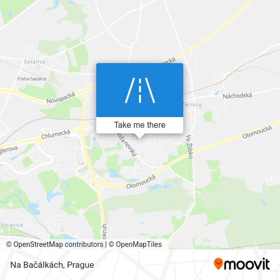 Na Bačálkách map