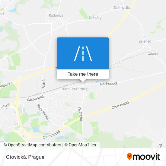 Карта Otovická