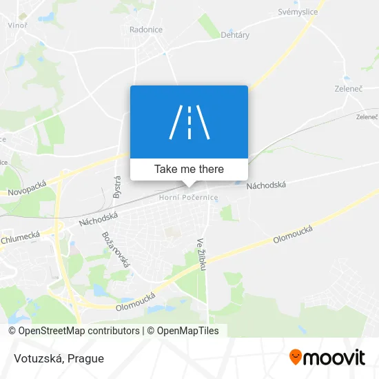 Карта Votuzská